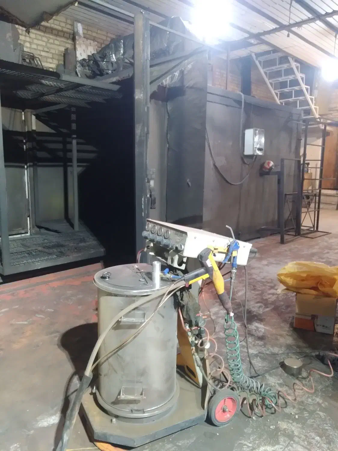 فروش کوره رنگ الکترواستاتیک|ماشین‌آلات صنعتی|ری, علایین|دیوار