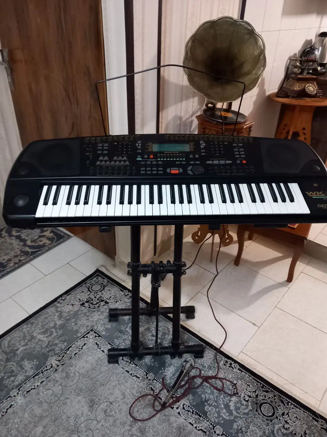 ارگ کیبوردپیانو اورینتال wk2مشکی رنگ ETL2 معاوضه|پیانو، کیبورد، آکاردئون|فردیس, فرامرزیه|دیوار