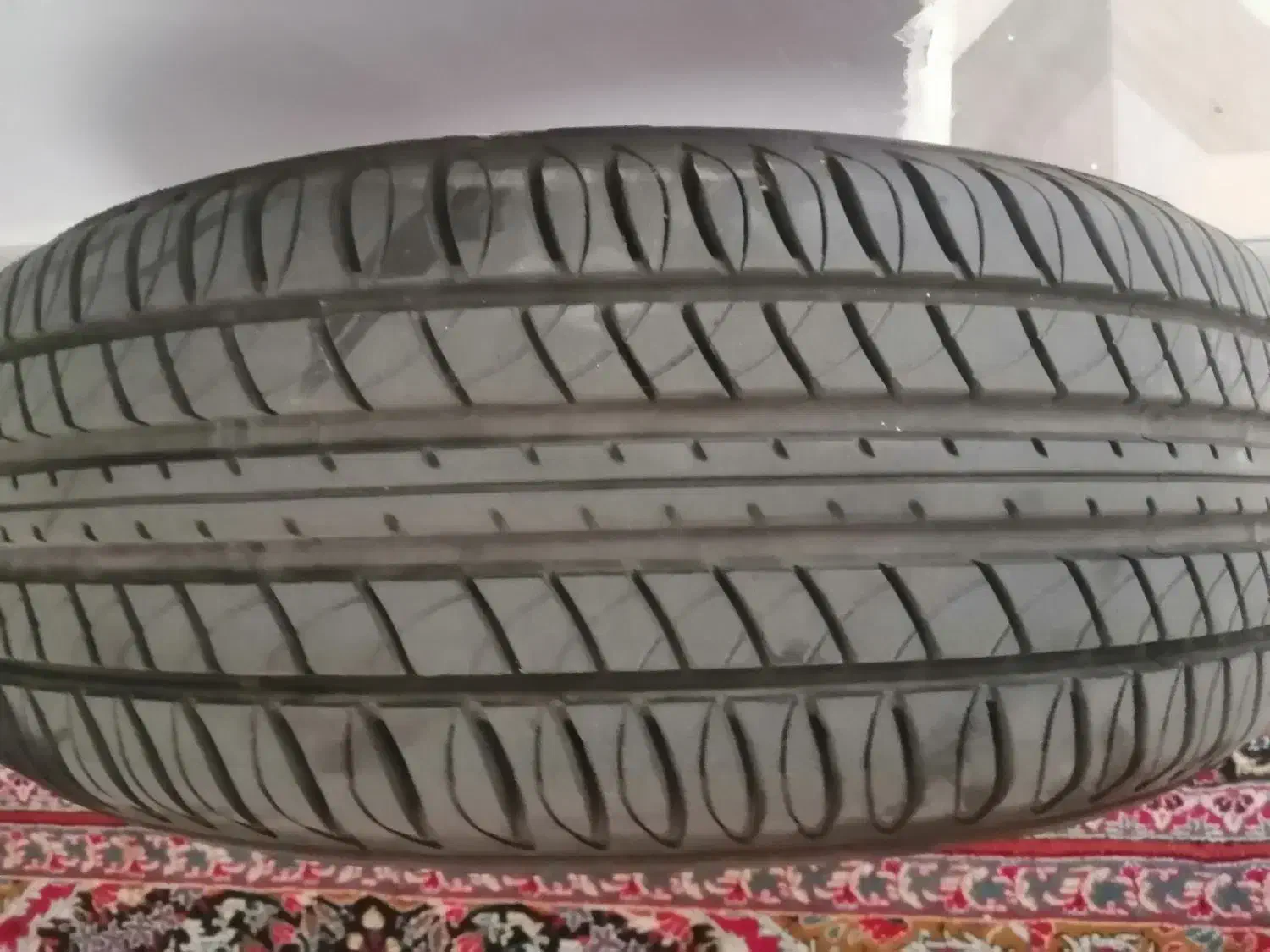 با سلام یک جفت لاستیک یزد تایر سایز55 نو|قطعات یدکی و لوازم جانبی|جوادآباد, |دیوار