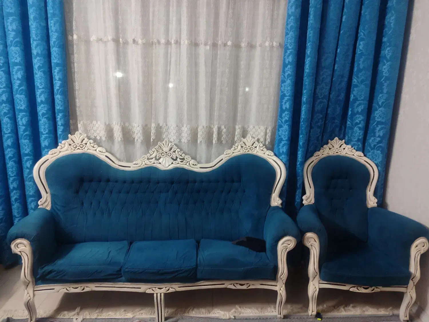 مبل کارکرده سلطنتی|مبلمان خانگی و میز عسلی|محمدیه-قزوین, |دیوار