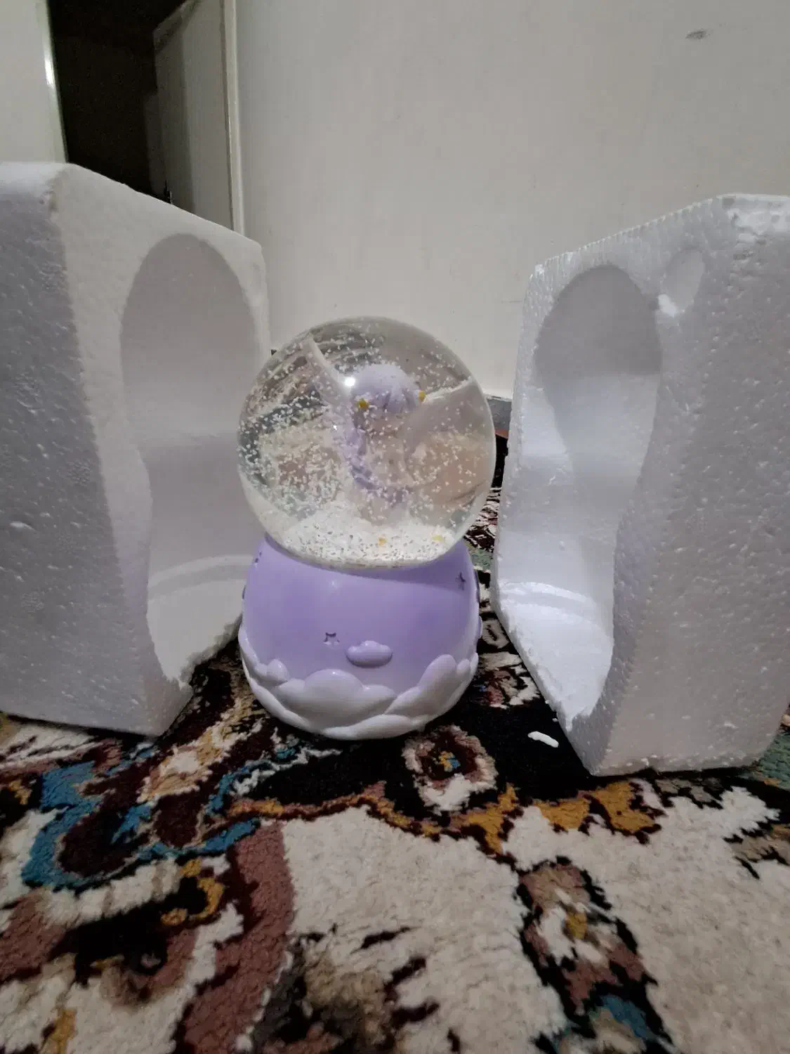 گوی کریستال برفی|چراغ خواب و آباژور|اندیمشک, |دیوار