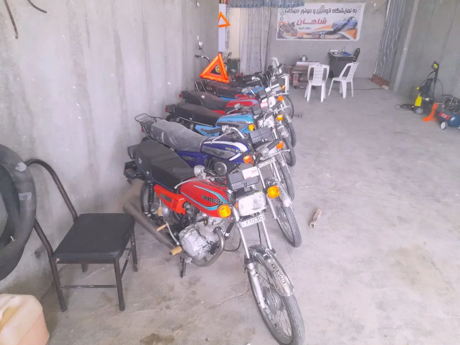 موتور مزایده شاهان سیکلت در شوراب حاجی|موتورسیکلت|سریش آباد, |دیوار