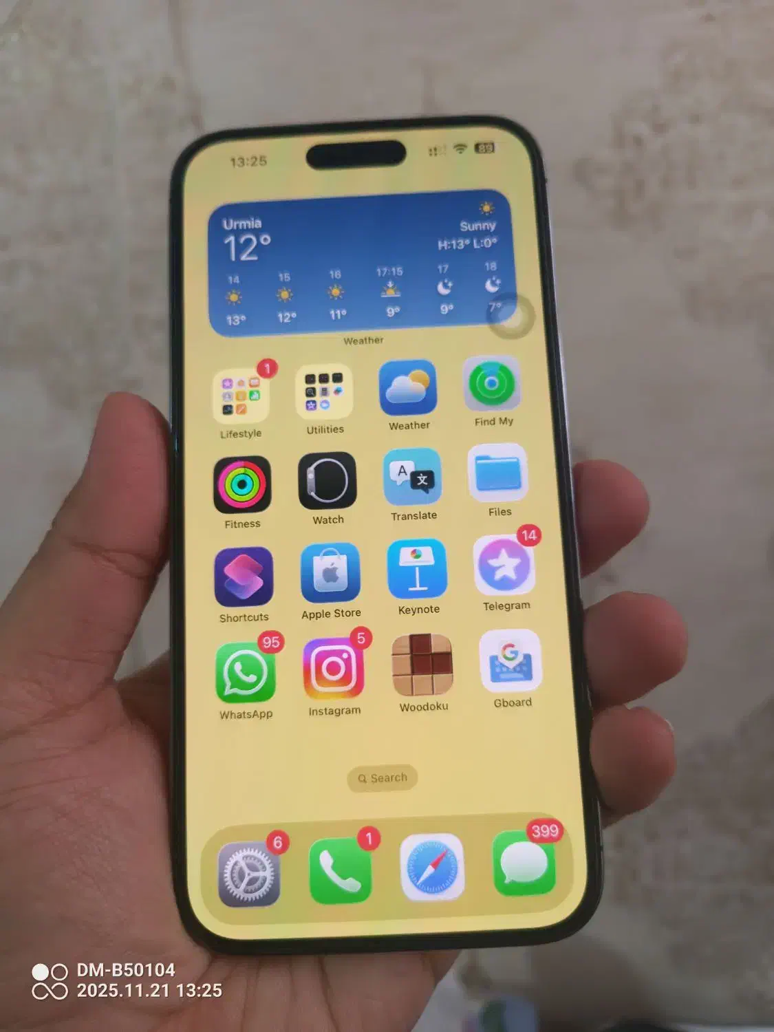 آیفون ۱۴ پرومکس 256  zaa پک اصلی رجیستر شده|موبایل|ارومیه, |دیوار