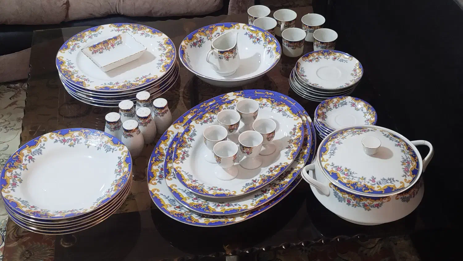 سرویس آنتیک ناگارا چاینا (ژاپن) اصل|ظروف سرو و پذیرایی|تهران, اقدسیه|دیوار