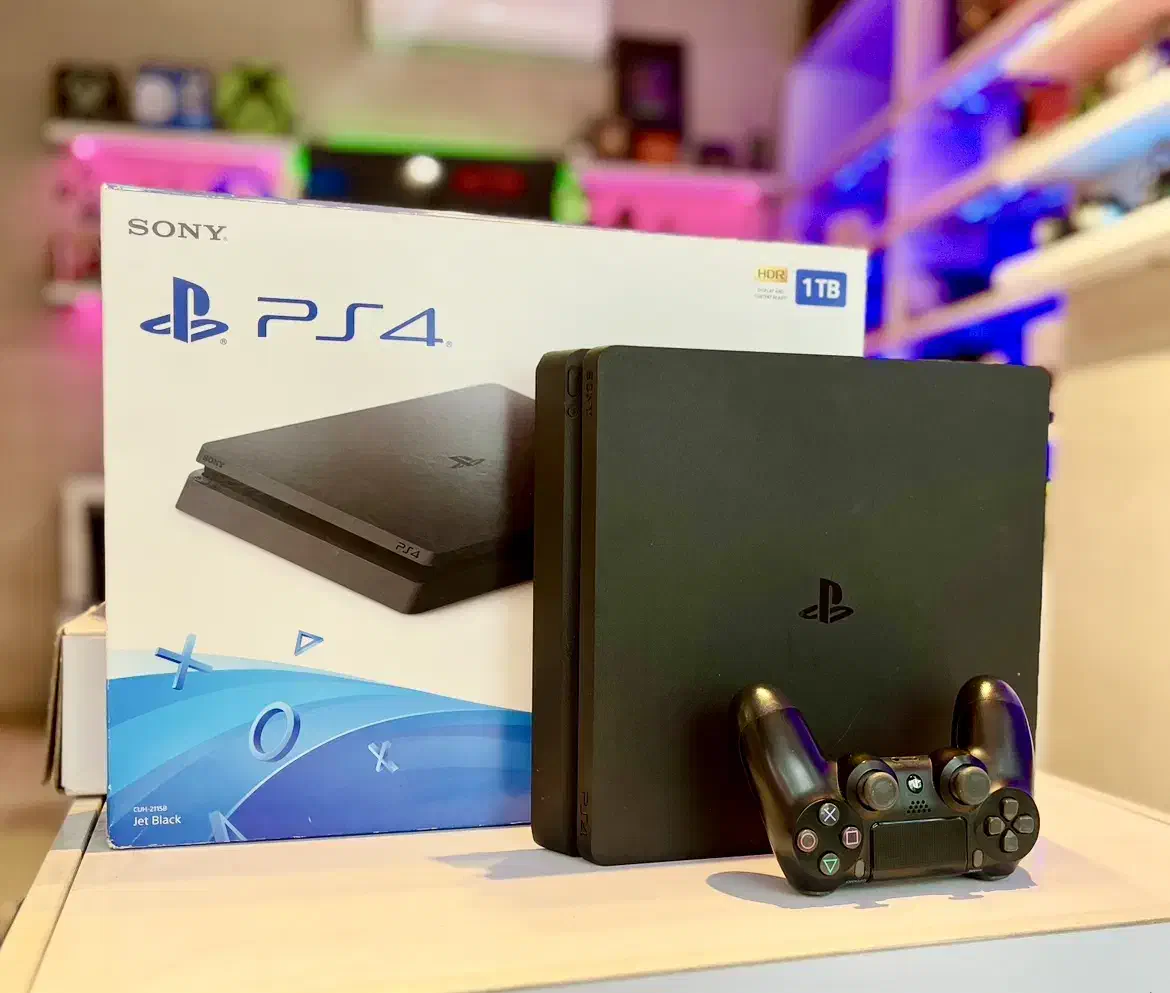 کنسول Ps4 اسلیم بک ترابایت کـپـی خـور|کنسول، بازی ویدئویی و آنلاین|رشت, دیلمان|دیوار