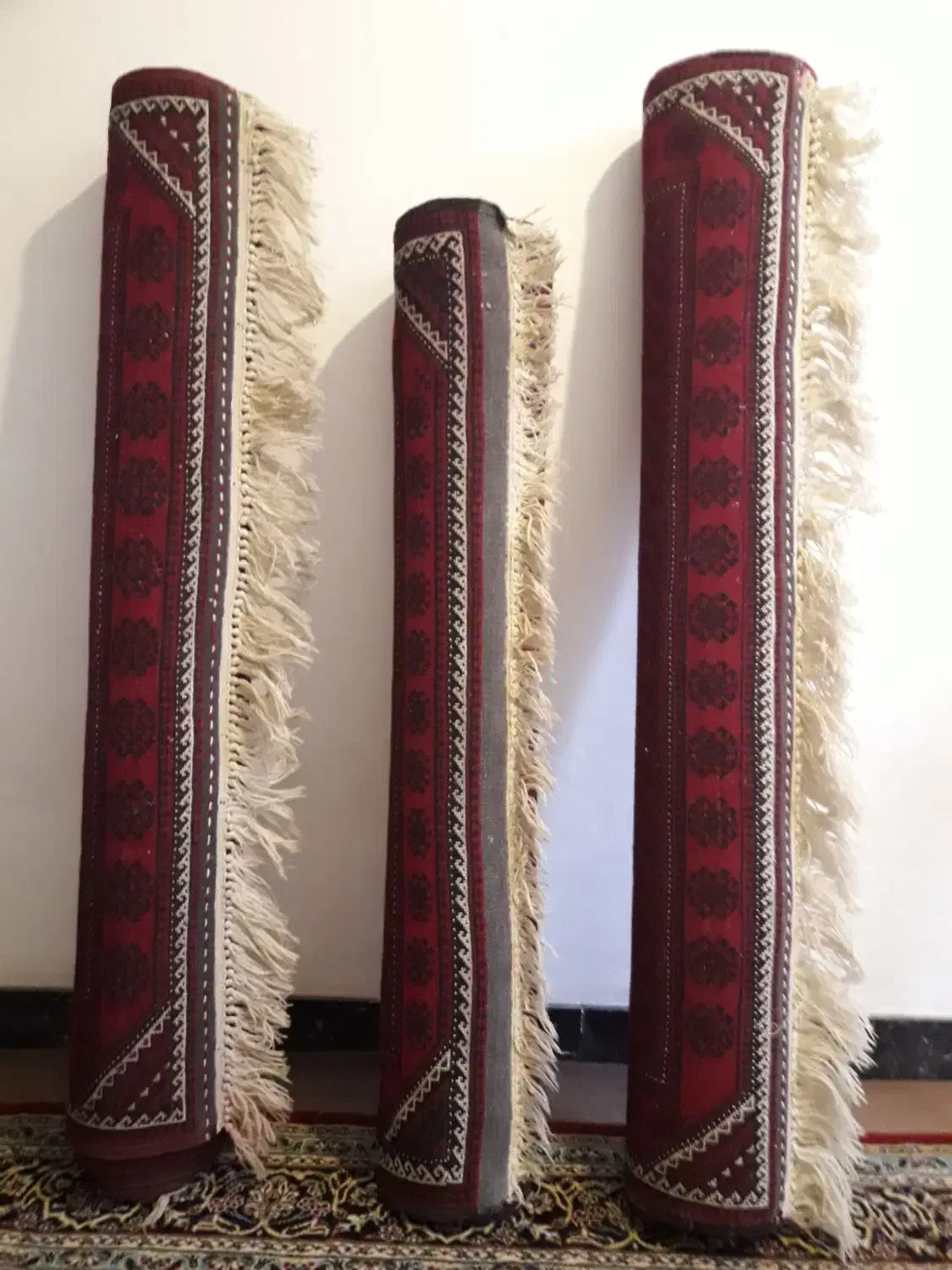 قالیچه دستباف نو (طرح معدن )|فرش|اندیشه, اندیشه فاز ۳|دیوار