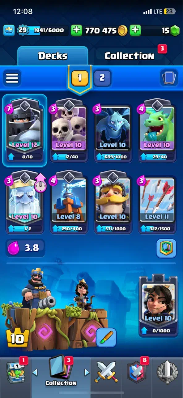 اکانت کلش رویال|کنسول، بازی ویدئویی و آنلاین|قشم, |دیوار