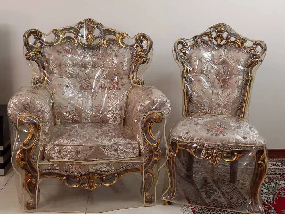 مبلمان استیل ۹ نفره سلطنتی|مبلمان خانگی و میز عسلی|تهران, صادقیه|دیوار