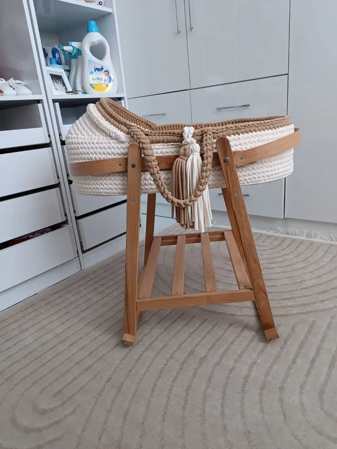 گهواره ،تخت کنارمادر،سیار،رنگ خاص|تخت و صندلی بچه|اردبیل, |دیوار