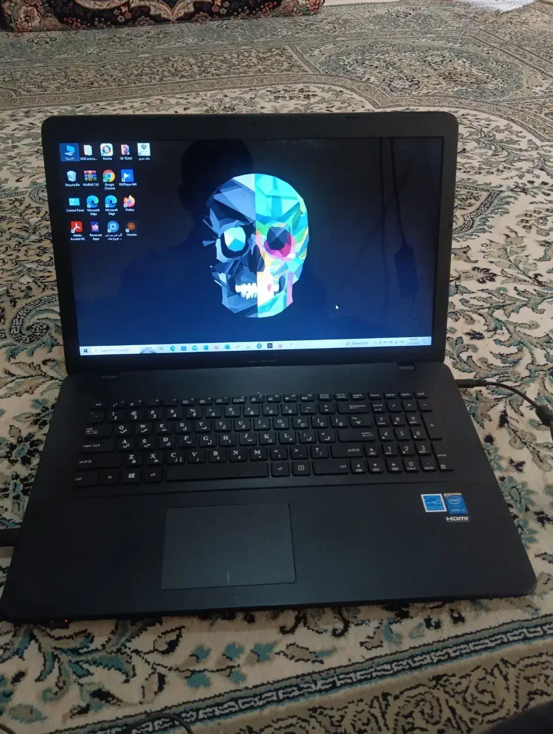 لپتاپ ASUS مدل core i5 نسل ۵ رام ۸|رایانه همراه|کبودرآهنگ, |دیوار