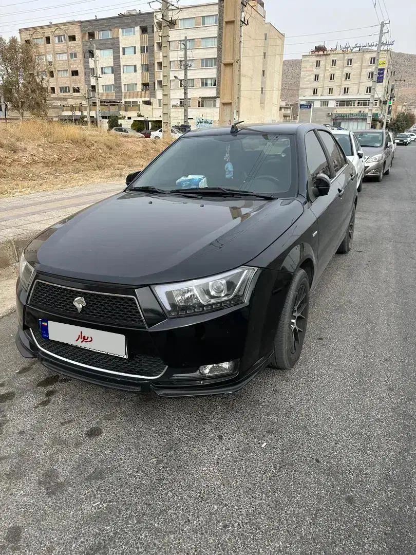 دنا تیپ دو مشکی کم کار|خودرو سواری و وانت|صدرا-فارس, فاز ۱|دیوار