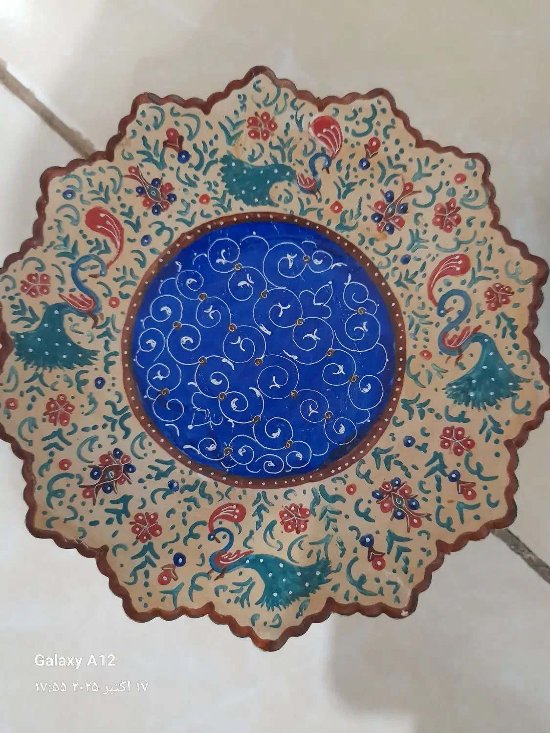 مینا کاری .سه عدد دیوار کوب . کار با دست هست|صنایع دستی و سایر لوازم تزئینی|میمه, |دیوار