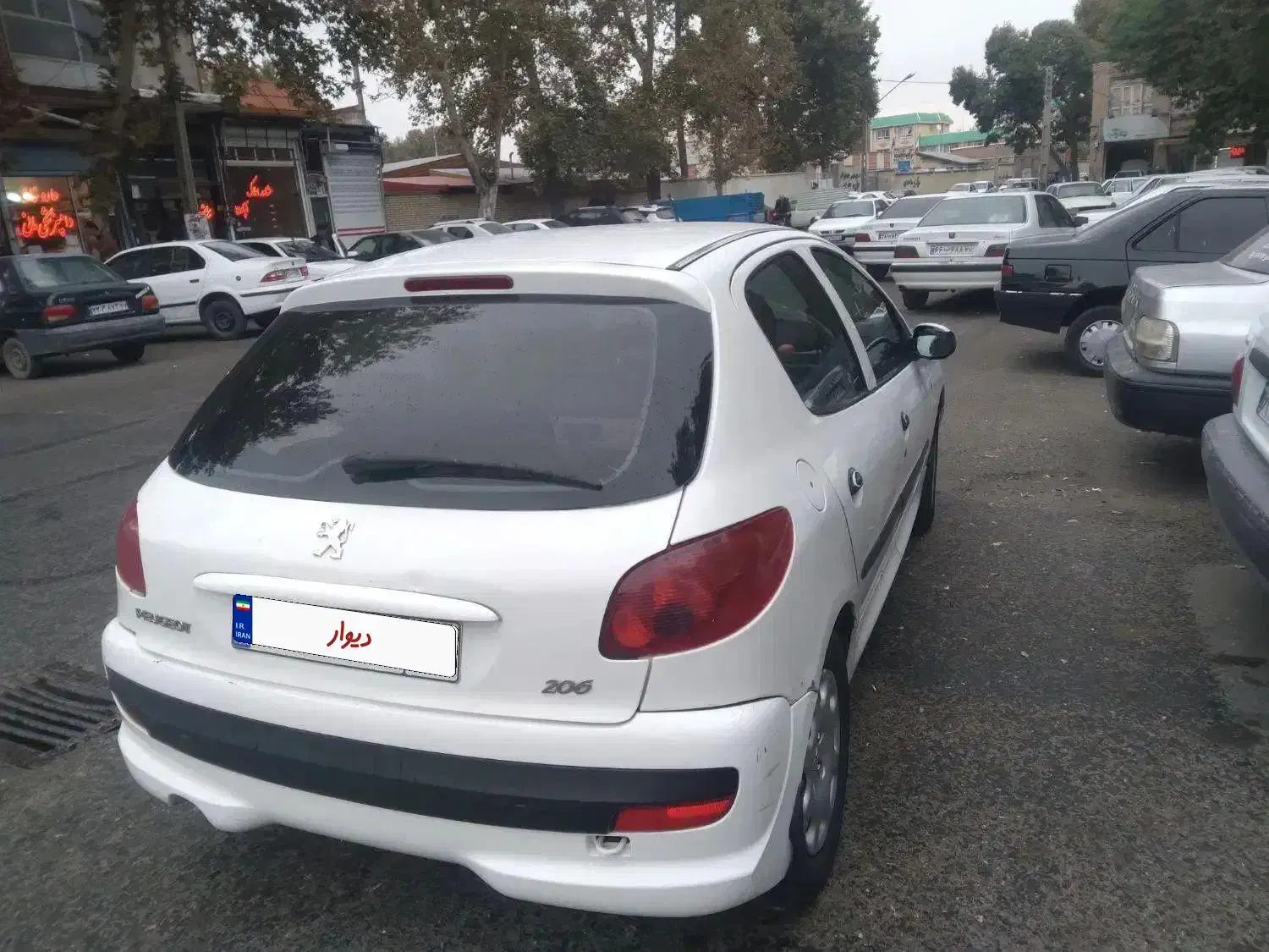 پژو۲۰۶ مدل ۸۸ تیپ ۲|خودرو سواری و وانت|خوی, |دیوار