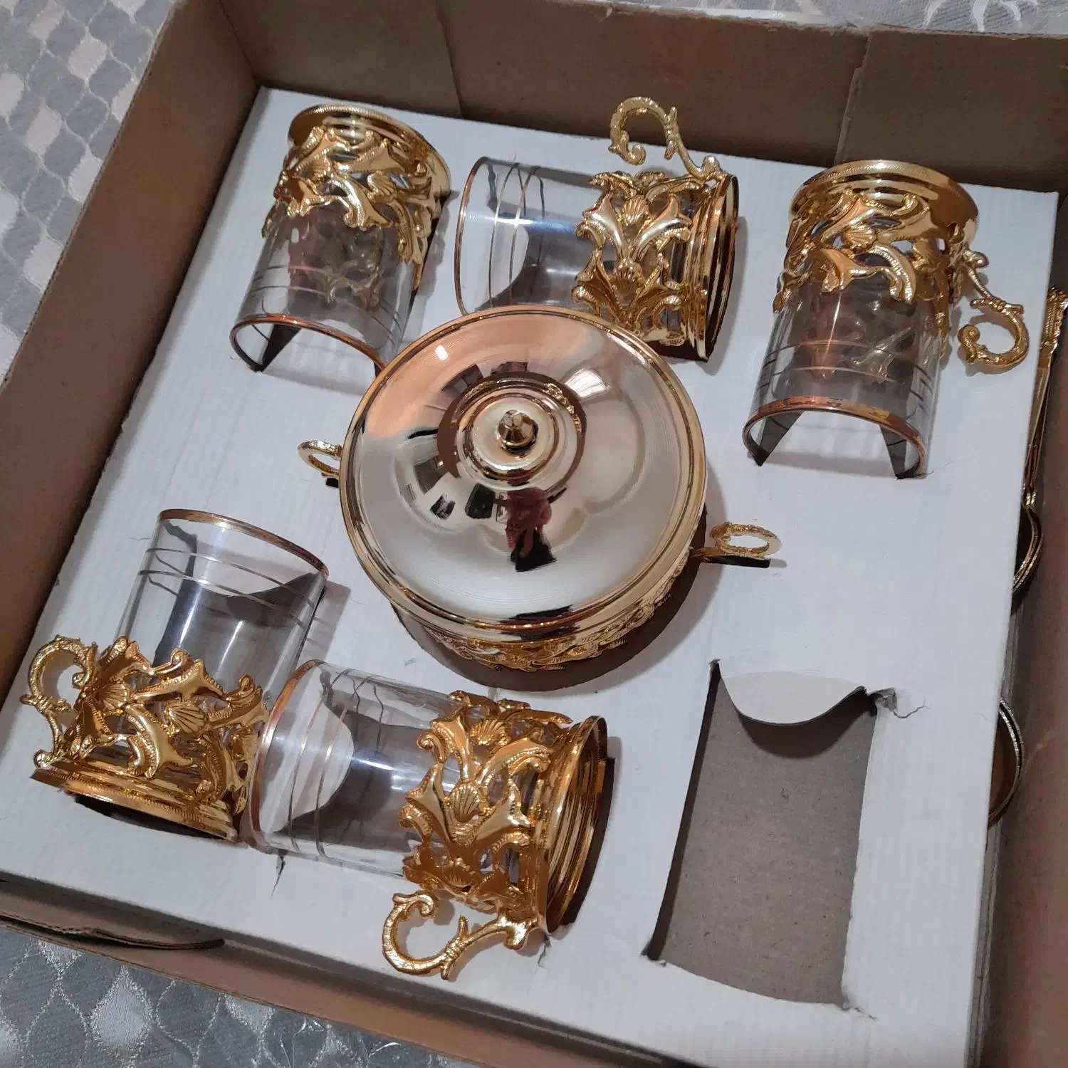 سرویس چایی خوری نو|ظروف سرو و پذیرایی|تهران, امام زاده عبدالله|دیوار