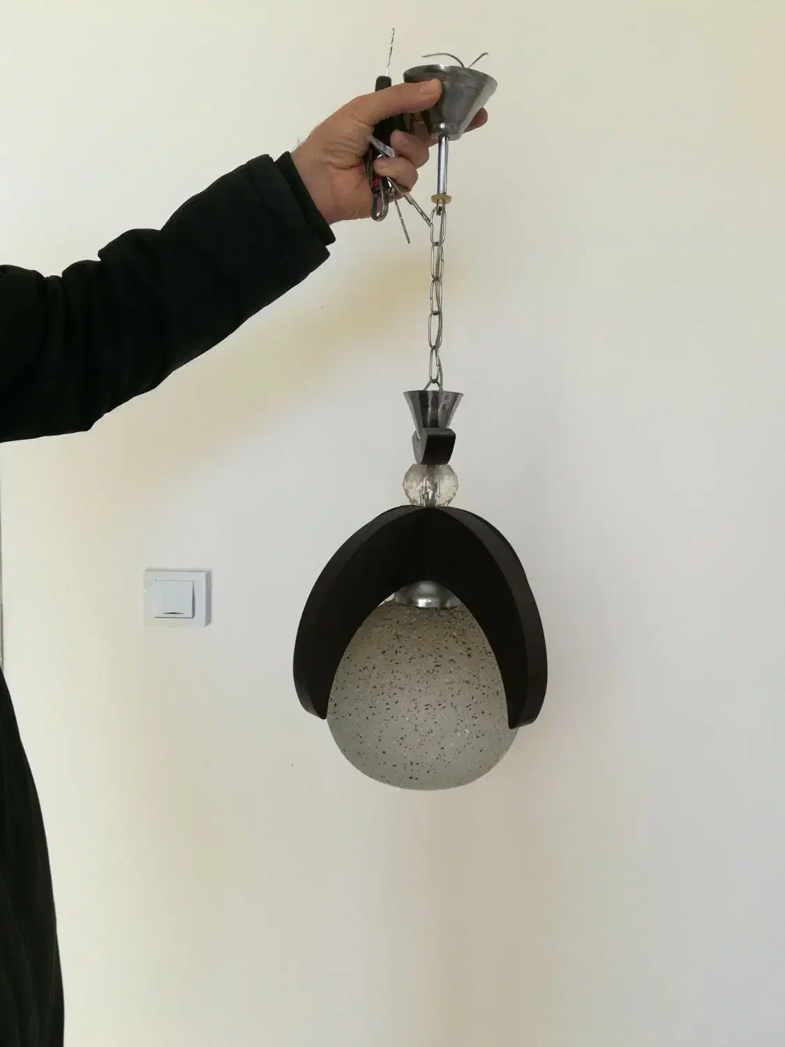 لوستر تک شاخه|لوستر و چراغ آویز|کرمانشاه, |دیوار