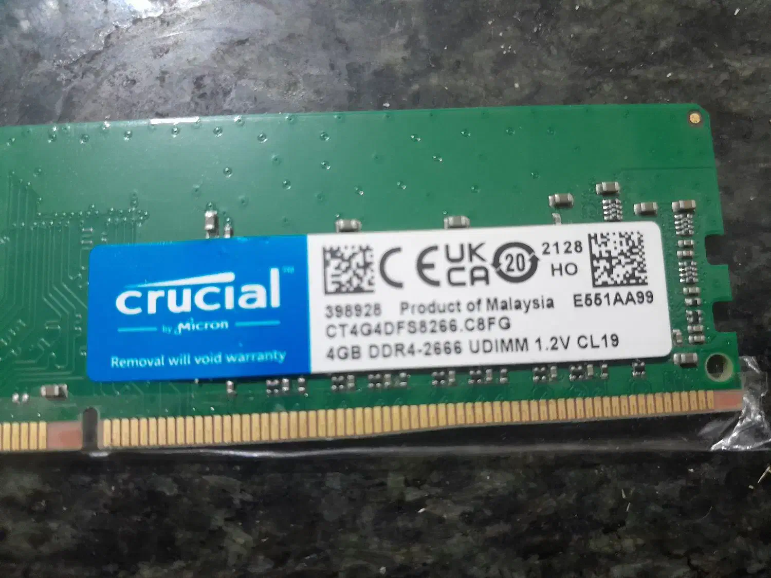 رم ۴ گیگ ddr4|قطعات و لوازم جانبی رایانه|رامشیر, |دیوار