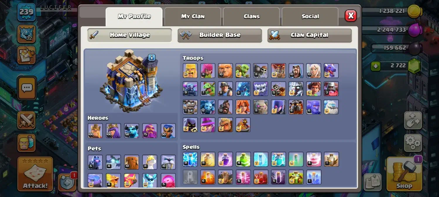 بازی کلش آف کلنز|کنسول، بازی ویدئویی و آنلاین|بابلسر, |دیوار