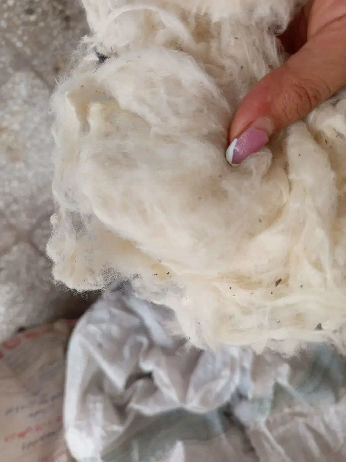 پمبه|رختخواب، بالش، پتو|قم, قلعه کامکار|دیوار