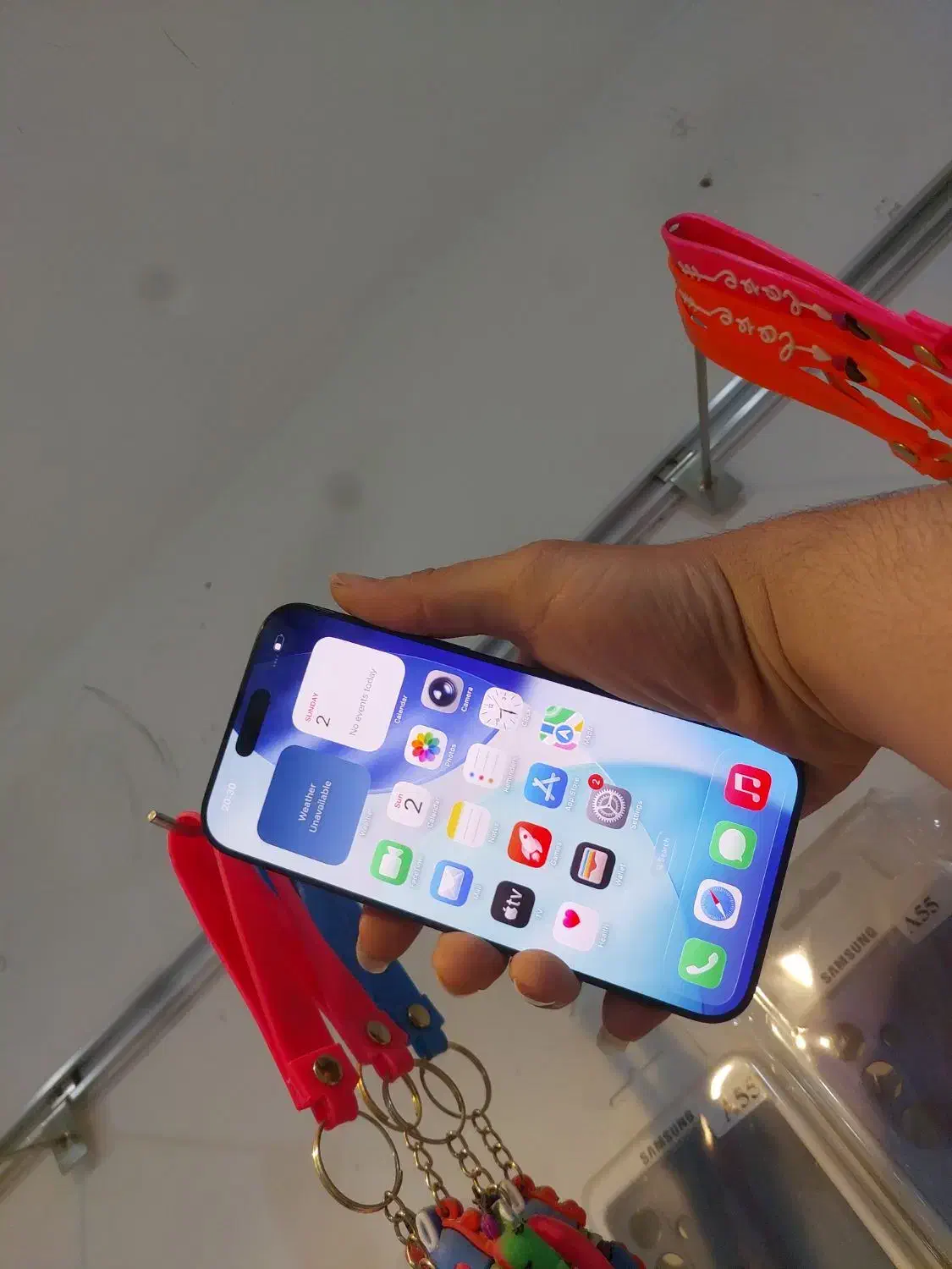 آیفون 16promax 256 مشکی تمیز مشابه اکبند|موبایل|قم, عربستان|دیوار