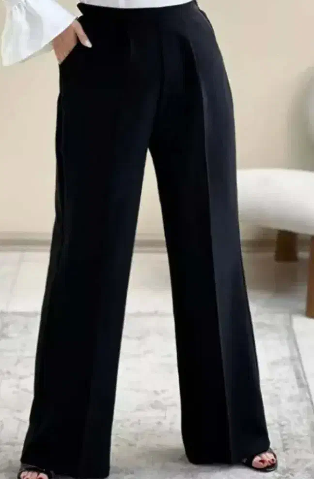 شلوار پارچه ای مشکی  بگ|لباس|قزوین, |دیوار