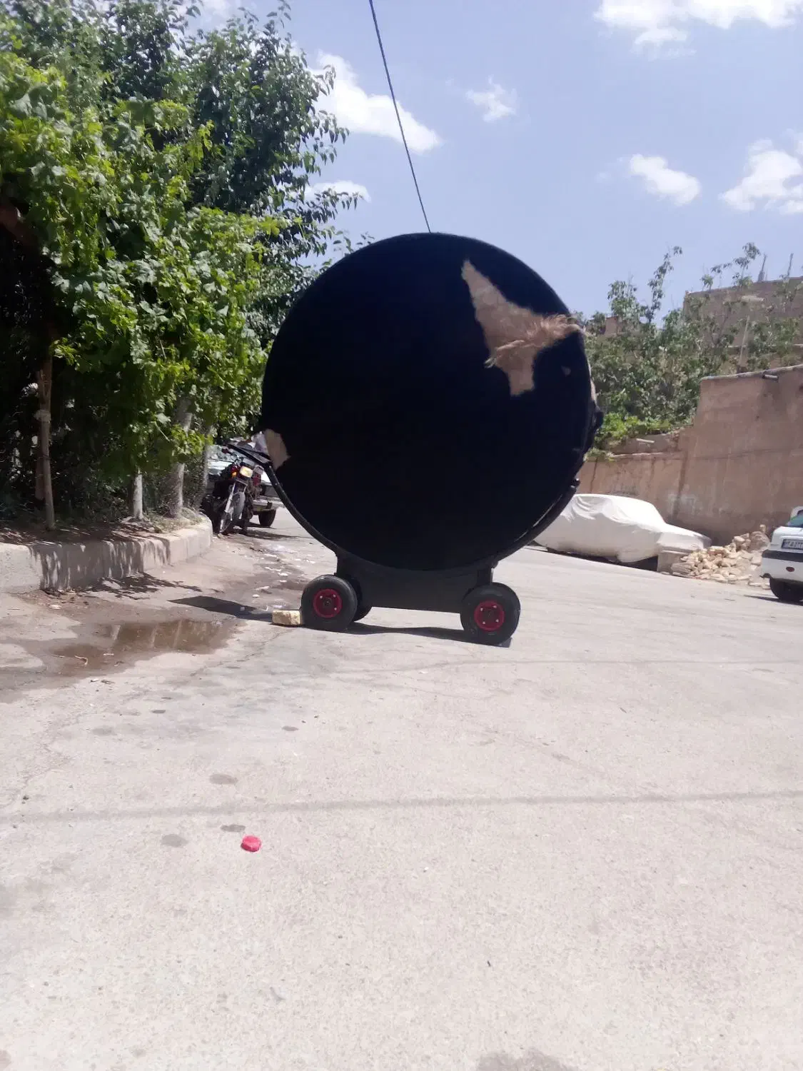 طبل|درام و پرکاشن|اقلید, |دیوار