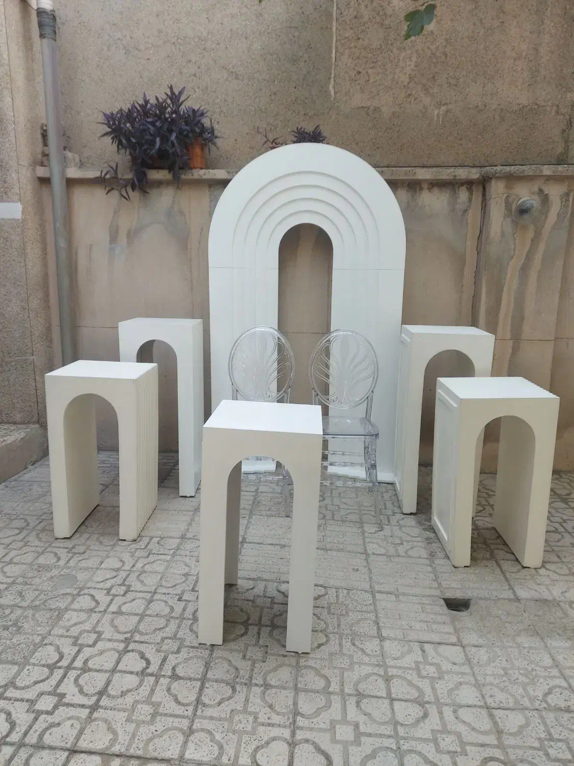 ظروف اجاره ای بک گراند شمعدان کریستالی|خدمات پذیرایی، مراسم|کرج, ساسانی (قلمستان)|دیوار