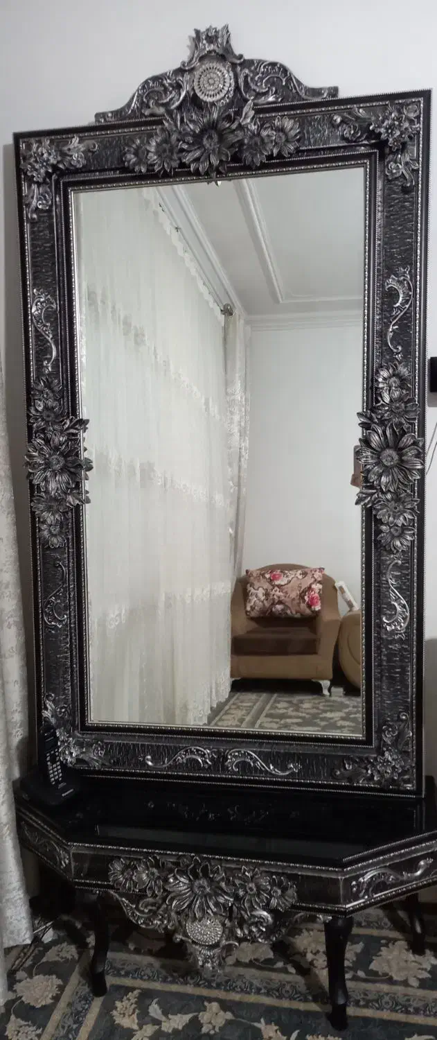 آینه شمعدان|آینه|نظرآباد, رسالت|دیوار