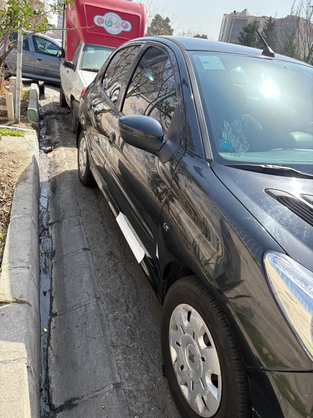 ۲۰۷ مشکی فلز|خودرو سواری و وانت|تهران, اباذر|دیوار