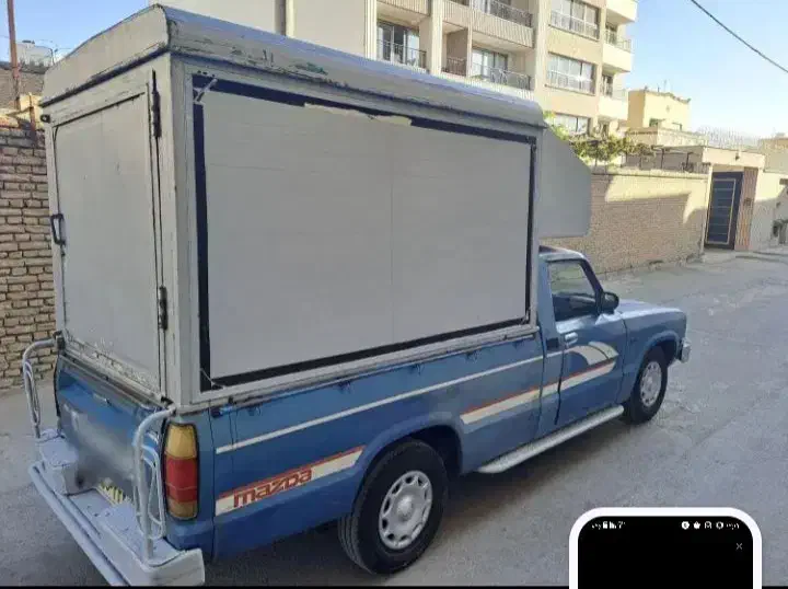 باربند مسقف مزدا وانت تمام فلز تمیز|قطعات یدکی و لوازم جانبی|اصفهان, دهنو|دیوار