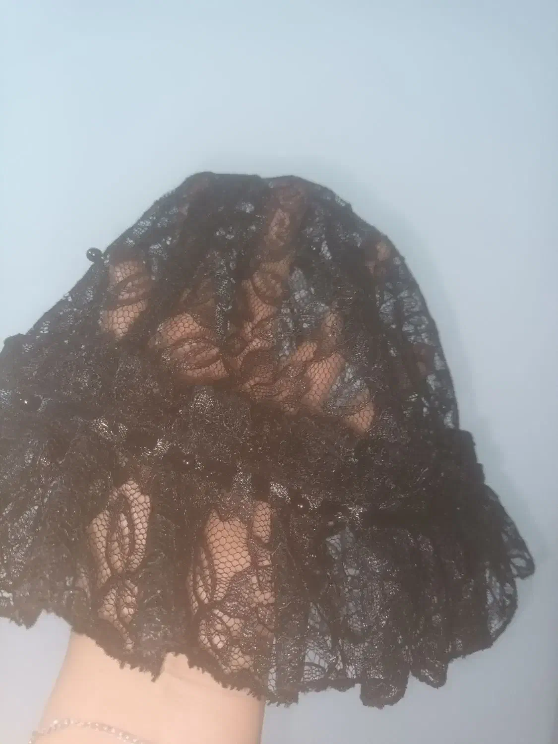 کلاه گیپور مجلسی بامهره پانچ شده|لباس|کرمانشاه, |دیوار