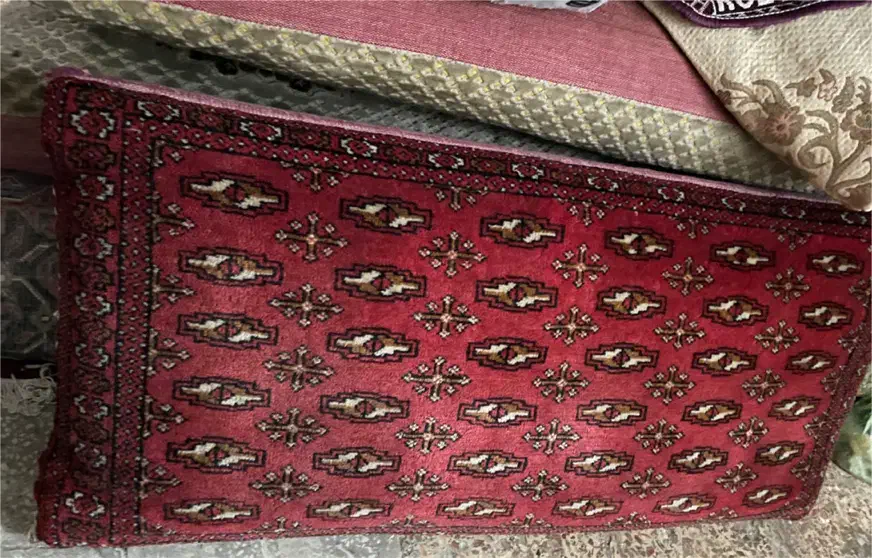 ۲تا پشتی دستبافت ترکمن|پشتی|مشهد, گاز|دیوار