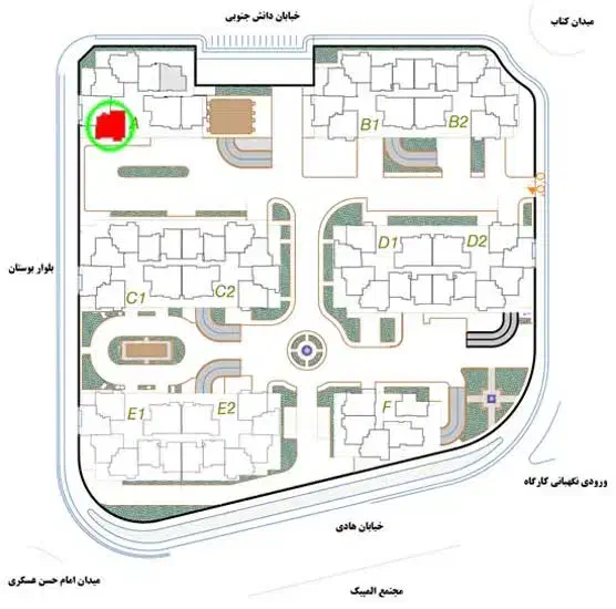 آپارتمان نوساز اندیشه فاز 2 مرحله اول|فروش آپارتمان|یزد, |دیوار
