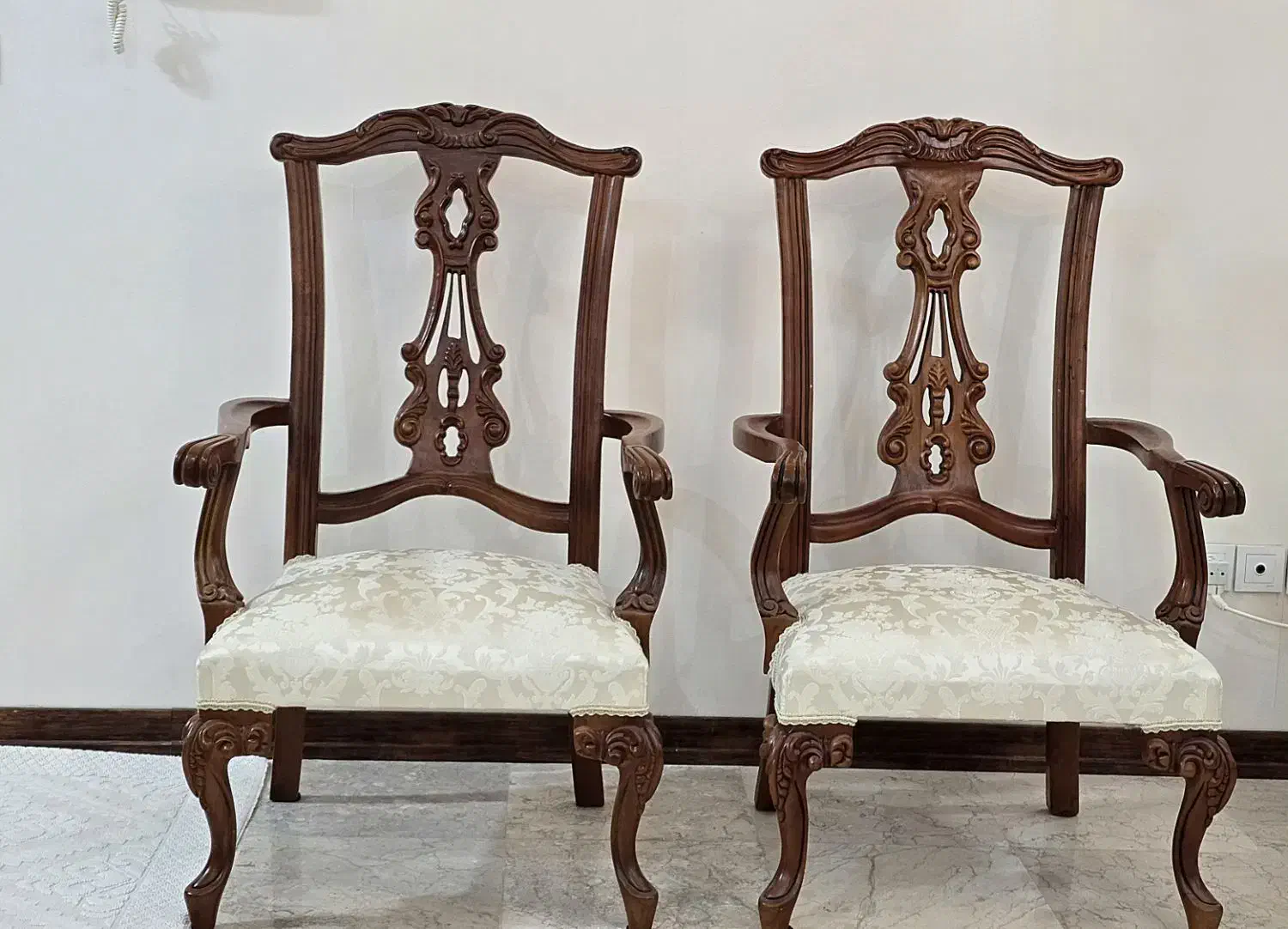 ست مبلمان(+ناهارخوری) چپندر کلاسیک انگلیسی درحدنو|مبلمان خانگی و میز عسلی|تهران, شاهین|دیوار