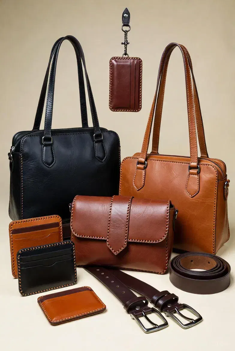 کیف کمربند جاکلیدی کیف پول و ... چرم اصل گاوی|کیف، کفش، کمربند|اردبیل, |دیوار