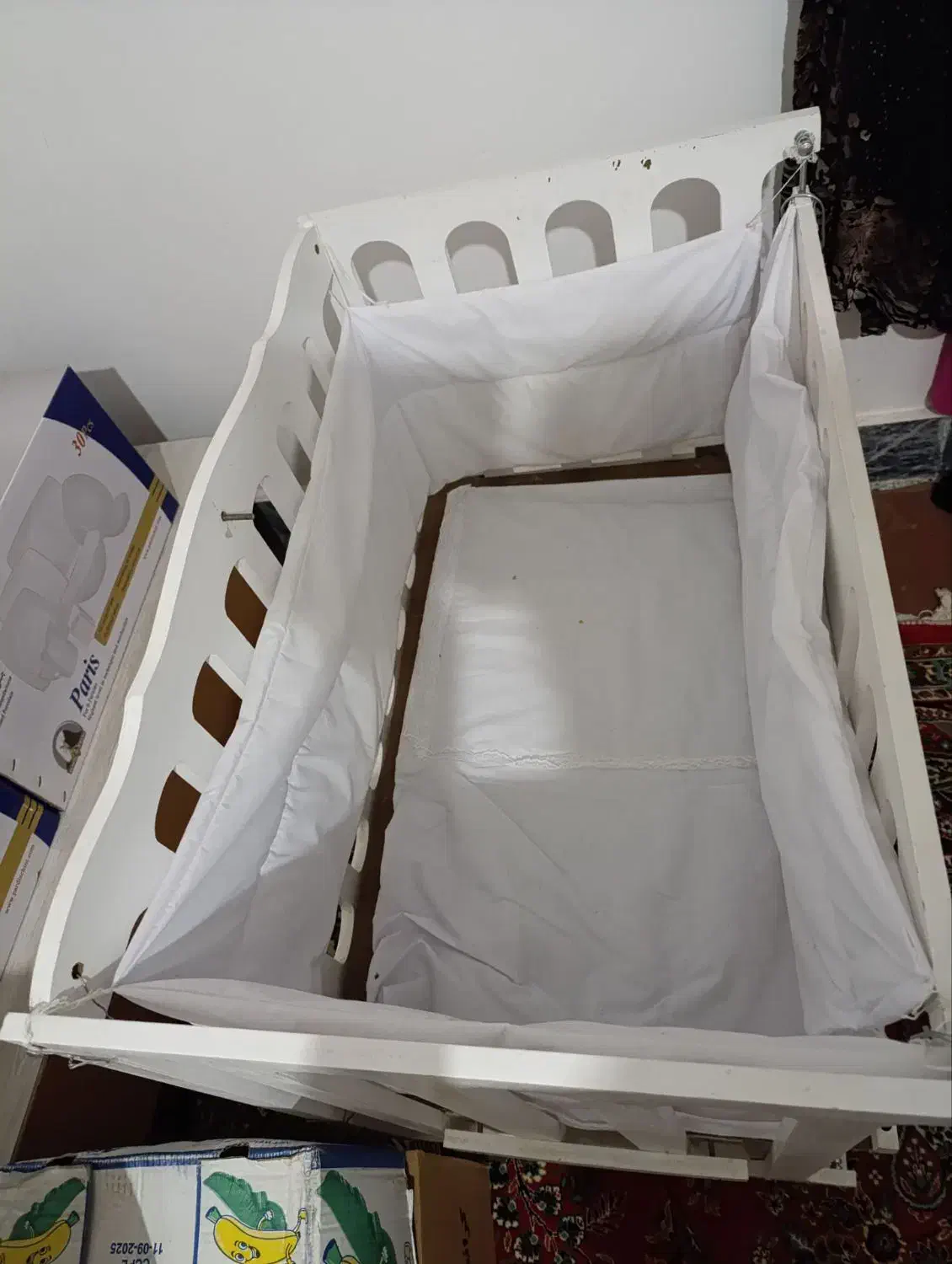 تخت کنار مادر|تخت و صندلی بچه|خرمآباد, |دیوار