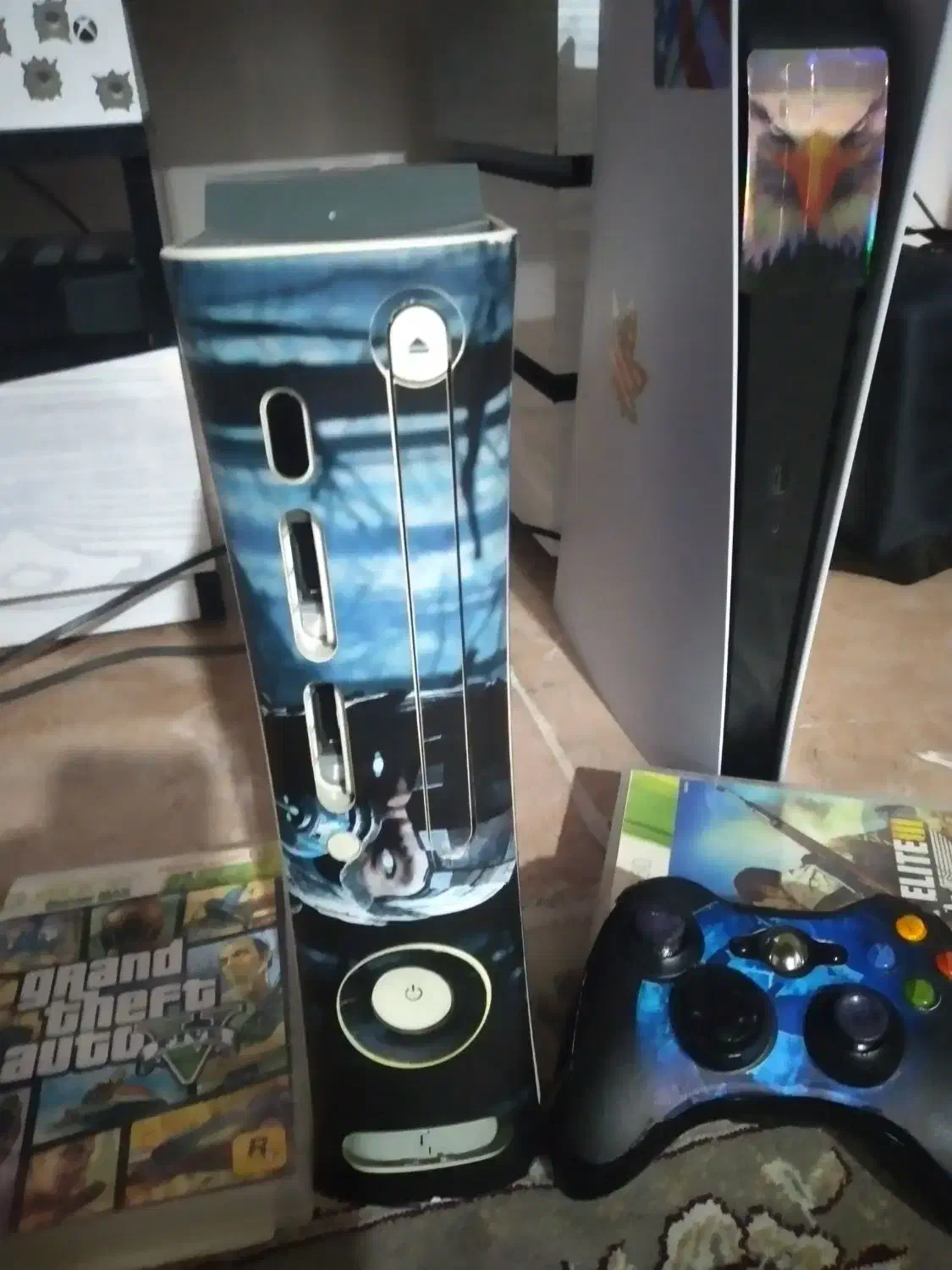 ایکس باکس ۳۶۰ همراه با هارد و یک دسته|کنسول، بازی ویدئویی و آنلاین|رشت, شالکو|دیوار