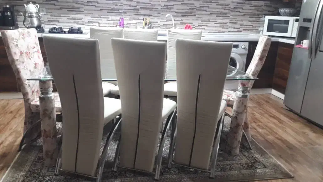 ناهار خوری ۸نفره|میز و صندلی غذاخوری|الوند, |دیوار