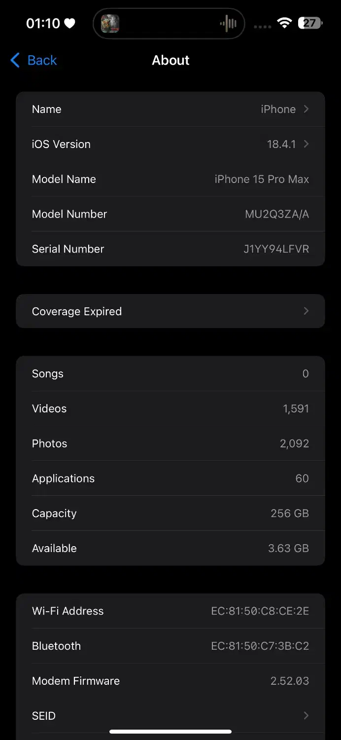 15 پرو مکس ZAA دو سیم 256 گیگ|موبایل|سلمان‌شهر, |دیوار