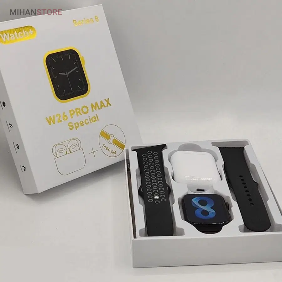 اسمارت واچ و هندزفری بلوتوث W26 Pro Max|ساعت|تهران, بوستان ولایت|دیوار