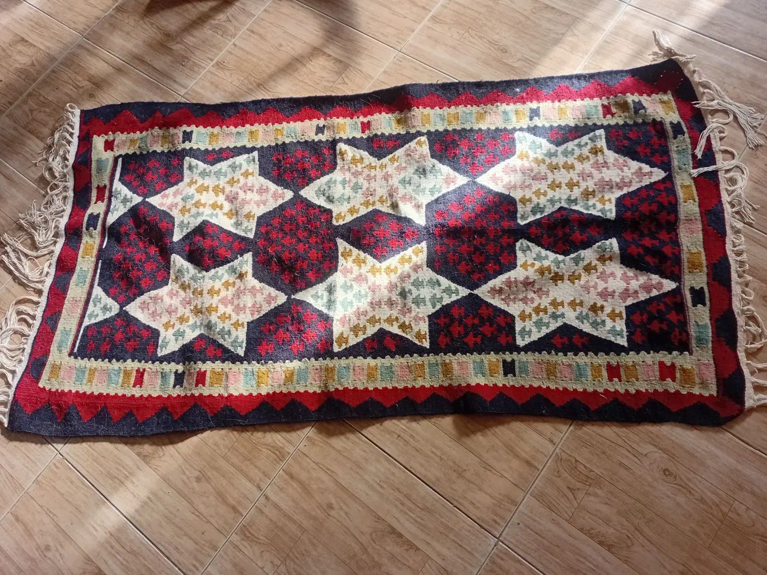 گلیم فرش دستبافت|گلیم، جاجیم، گبه|فردیس, منظریه|دیوار