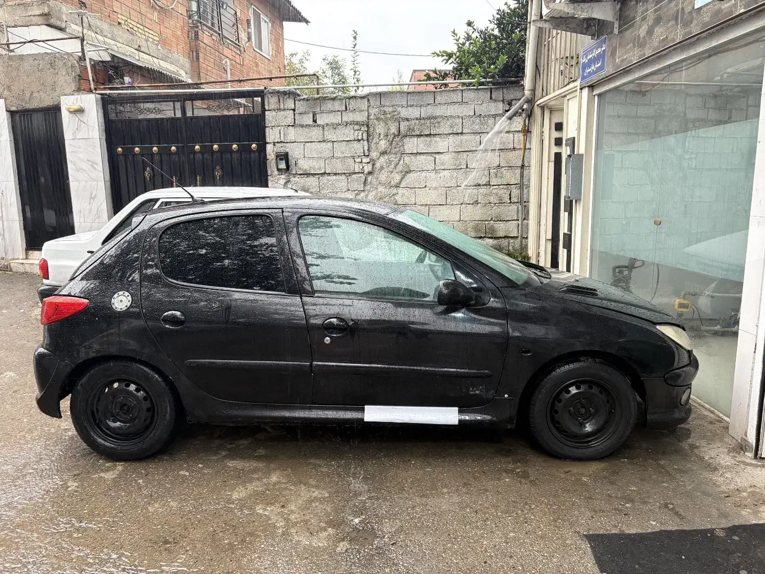 پژو 206 مدل 82 مشکی|خودرو سواری و وانت|ساری, |دیوار