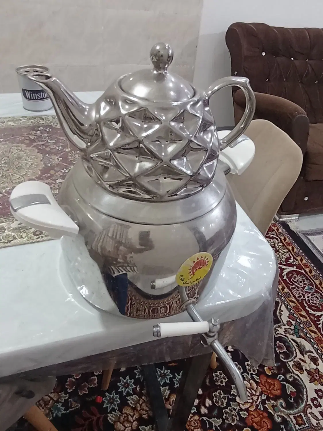 کتری قوری|قوری، کتری، قهوه‌ساز دستی|یزدان شهر, |دیوار