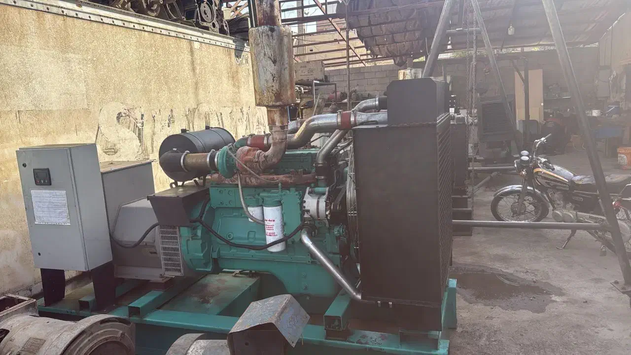 فروش دیزل ژنراتور کمنز 6LT 250 کاوا در حد نو|ماشین‌آلات صنعتی|قزوین, |دیوار
