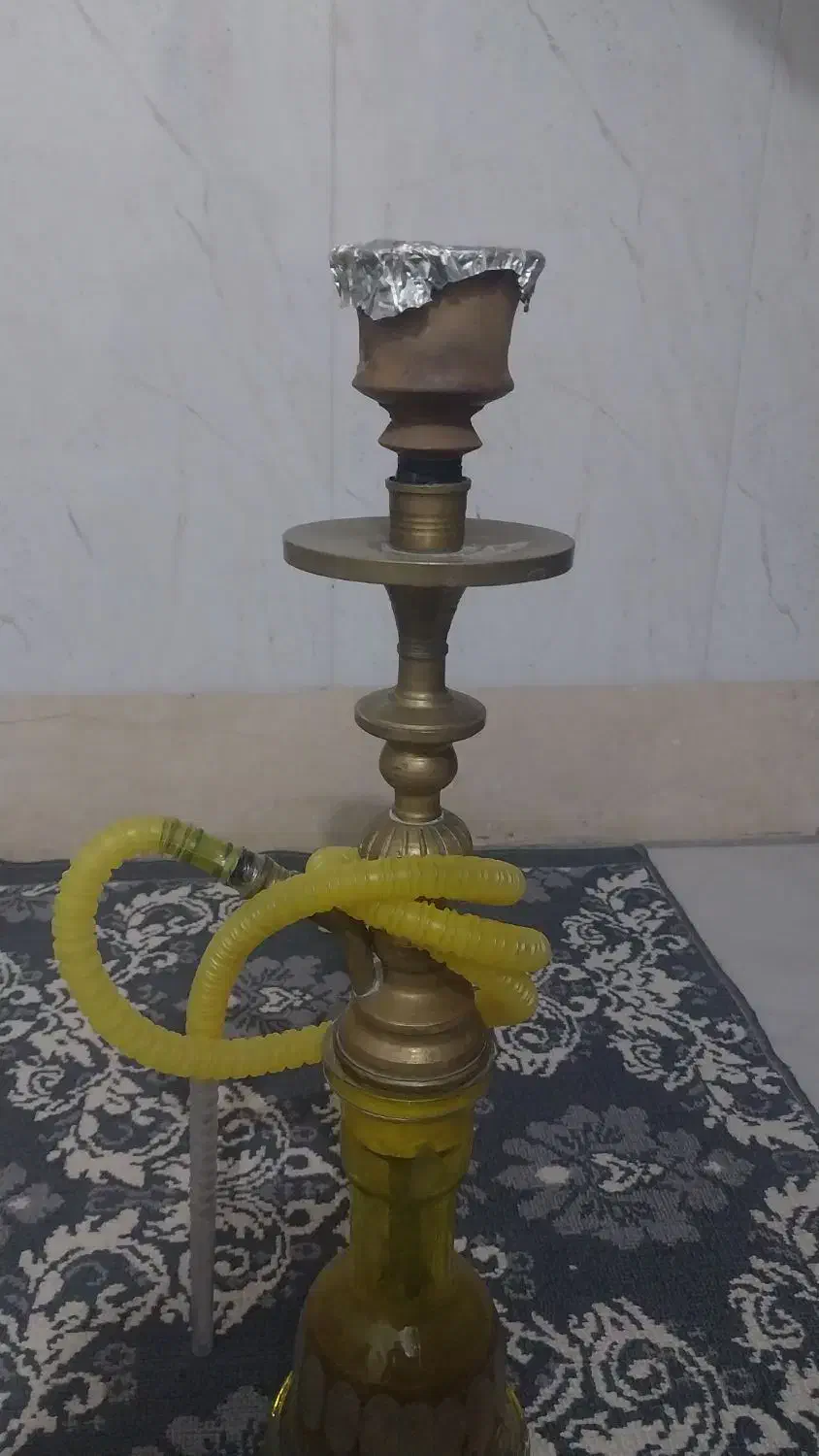 قلیان برنجی|کلکسیون و سرگرمی|صالح آباد, |دیوار