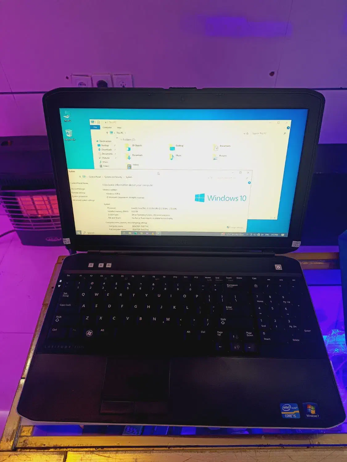 لپ تاپ دل|رایانه همراه|تهران, خاک سفید|دیوار