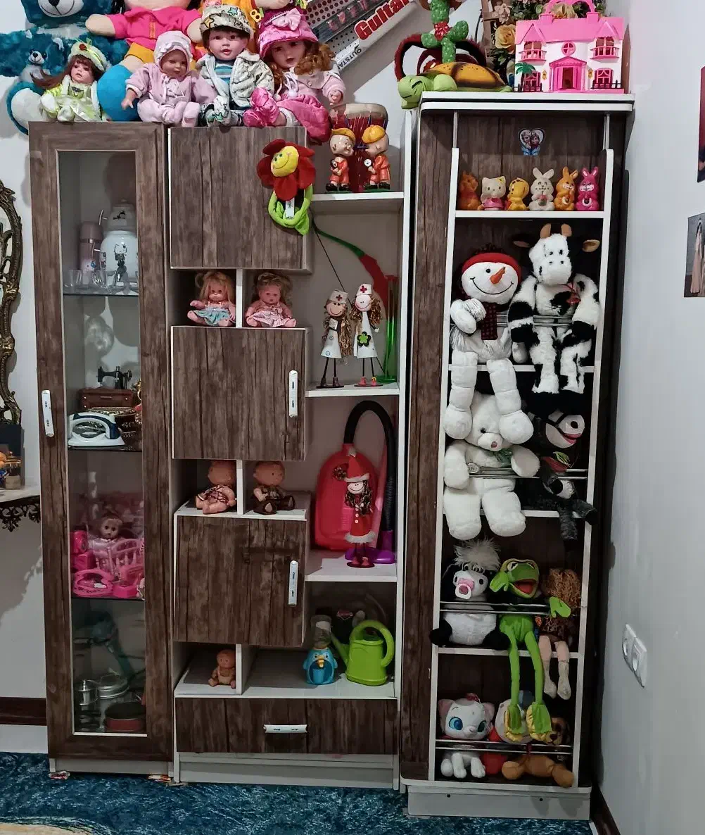 سرویس خواب کودک همراه با تشک|تخت و سرویس خواب|گلستان (تهران), |دیوار