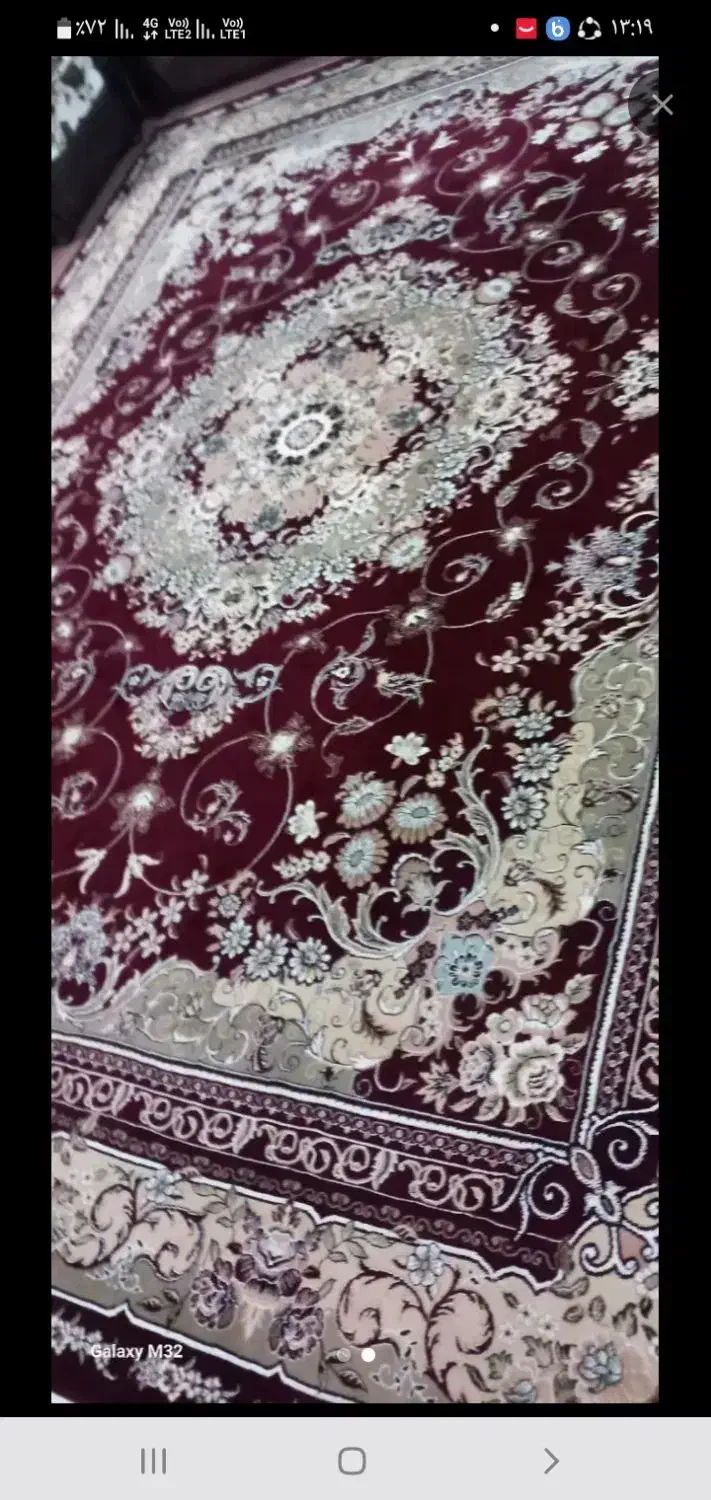 دوتخته فرش۱۲متری۵۰۰شا|فرش|دورود, |دیوار