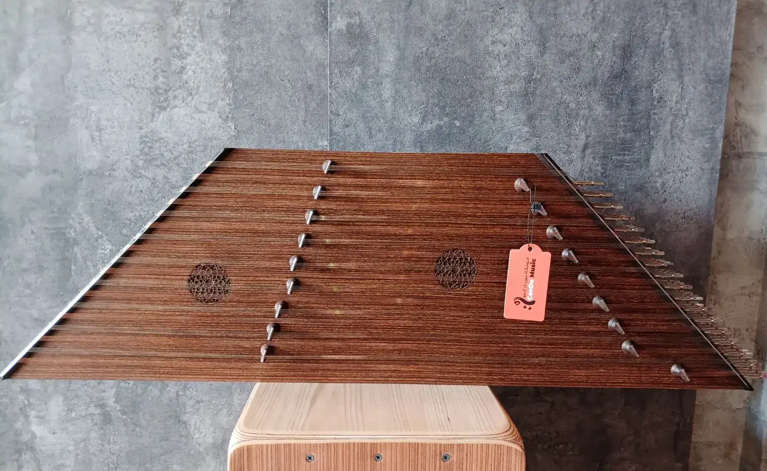 سنتور موسوی آلپی گردو مکزیکی|سازهای سنتی|قزوین, |دیوار