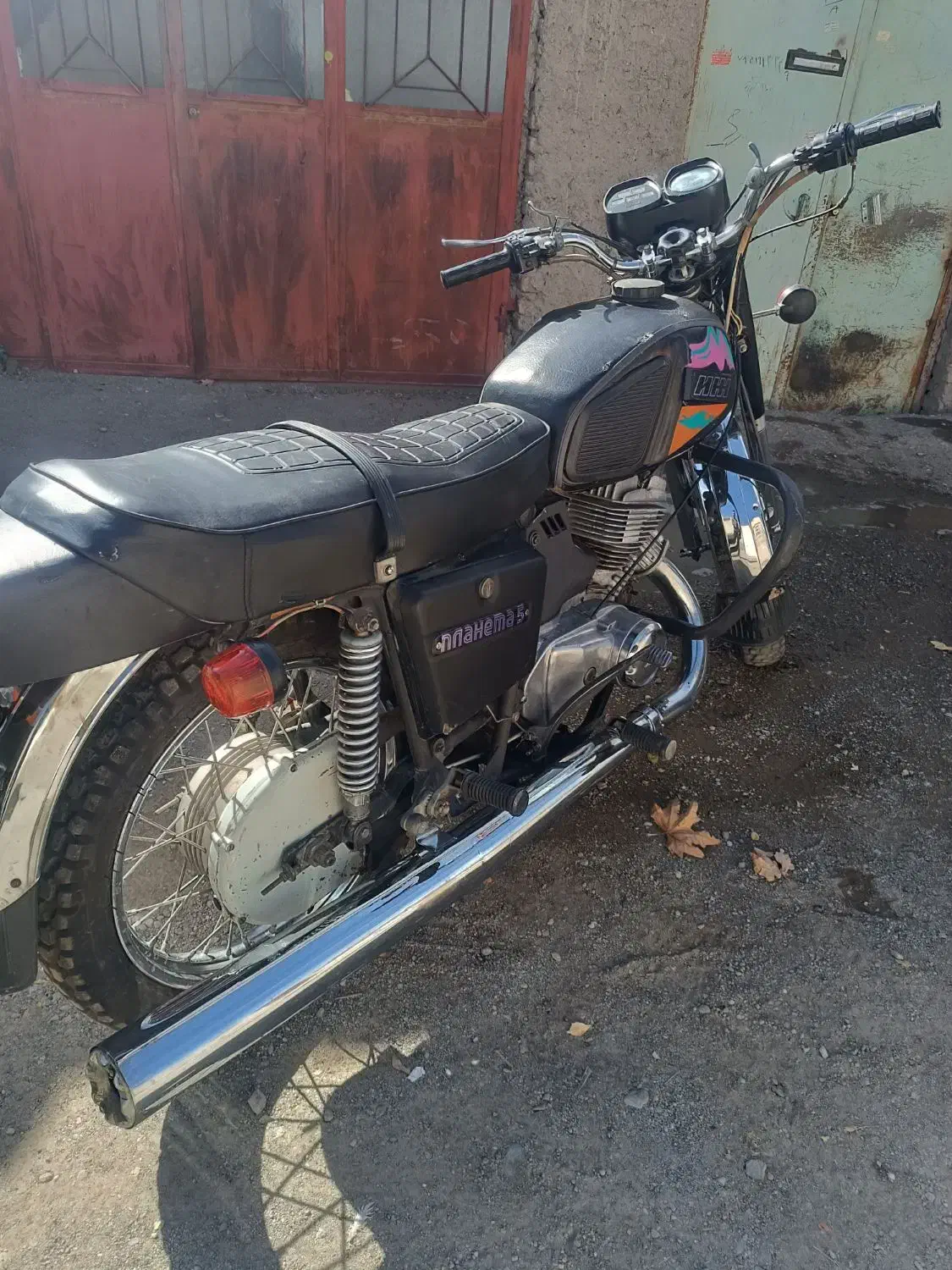 ایژ|موتورسیکلت|بافت, |دیوار