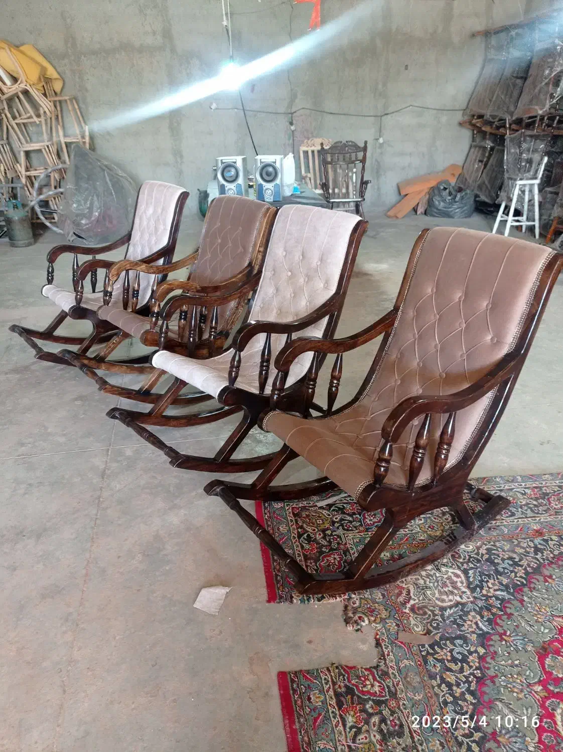 صندلی راک مبله خراطی|صندلی و نیمکت|چهاردانگه (تهران), |دیوار